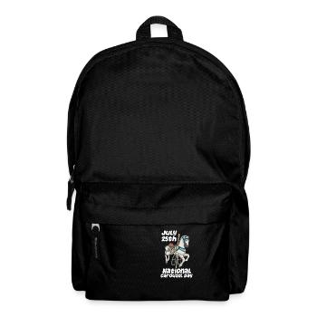 July 25th - National Carousel Day - Rucksack - Schwarz - Vorne