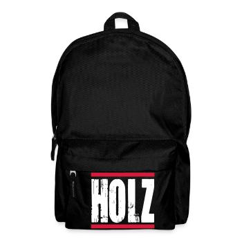 ich und mein - holz - Rucksack - Schwarz - Vorne