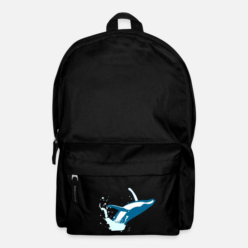 whale - Backpack - black