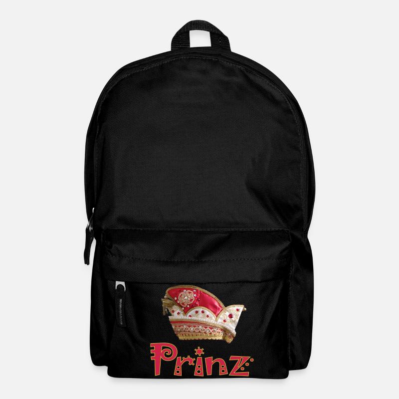Karneval Prinz Prince - Rucksack - Schwarz