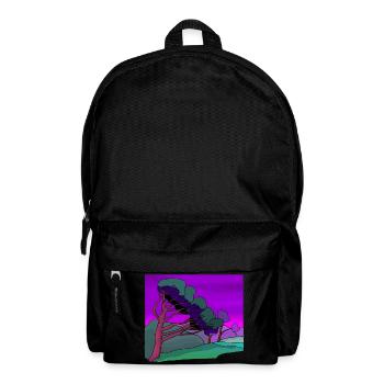 strauecher buesche shrubbery garten garden plants1 - Rucksack - Schwarz - Vorne