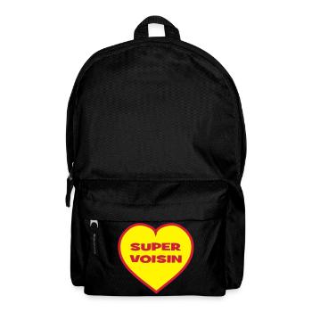Super Voisin - Backpack - black - Front