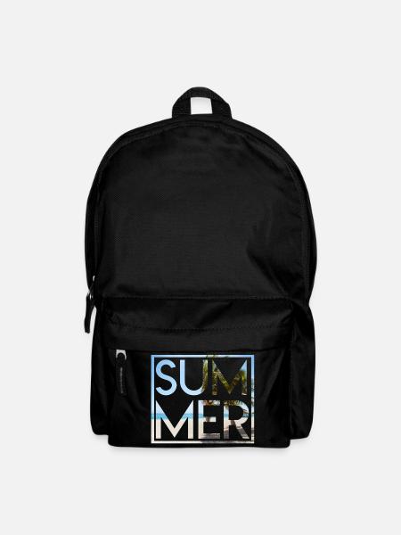 Sommer - Rucksack - Schwarz