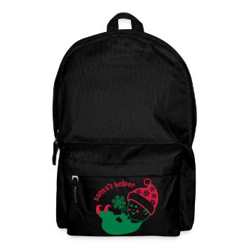 Santa's Little Helper Elf Maternity - Backpack - black - Front