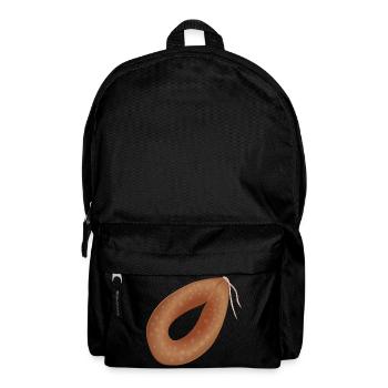 Ringwurst - Rucksack - Schwarz - Vorne
