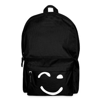 The winking face - Backpack - black - Front