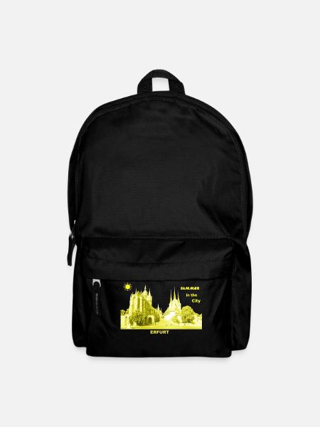 Summer Erfurt City Thüringen Sommer Dom - Rucksack - Schwarz