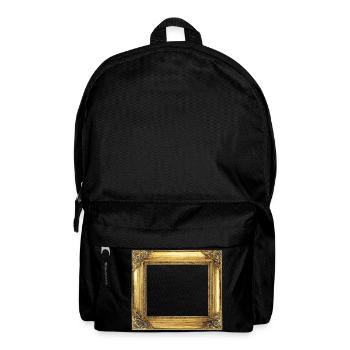 Golden Picture Frame - Backpack - black - Front
