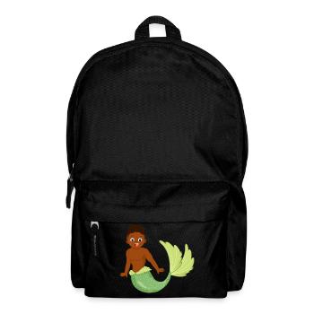 Fabulous Mermaid Motif - Backpack - black - Front