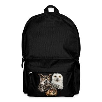Owls - Backpack - black - Front