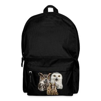 Owls - Backpack - black - Front