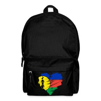 Neukaledonien - Rucksack - Schwarz - Vorne