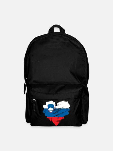 Slowenien - Rucksack - Schwarz