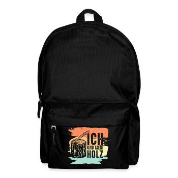 Tischler Retro - Rucksack - Schwarz - Vorne