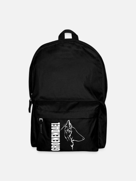 GROENENDAEL Profil Hunde Hund Wilsigns - Rucksack - Schwarz
