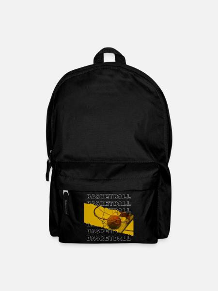 Basketball Basketballer Korb Dunking Sport Spieler - Rucksack - Schwarz