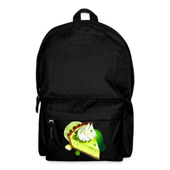 Lime Cake Piece Lime Cake - Backpack - black - Front
