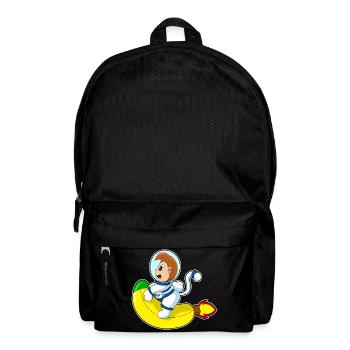 Monkey Astronaut Space - Backpack - black - Front