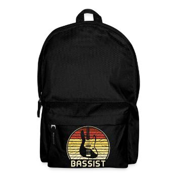 Bassist Design - Rucksack - Schwarz - Vorne