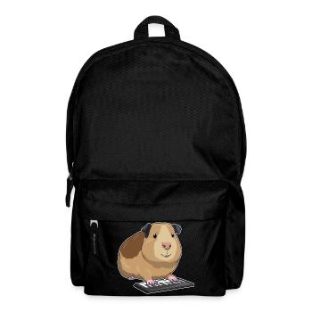 Hamster Musicien Musique Clavier - Sac à dos - noir - Devant