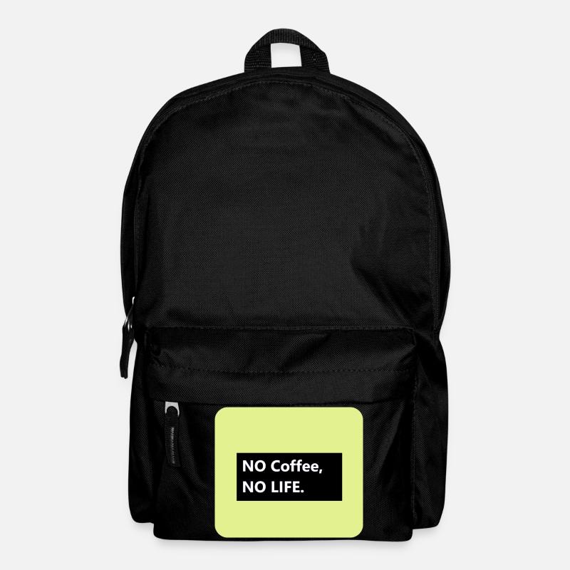 No Coffee no LIFE - Rucksack - Schwarz