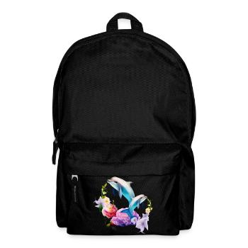 Delfine Die entzückendsten Kreaturen des Meeres - Rucksack - Schwarz - Vorne