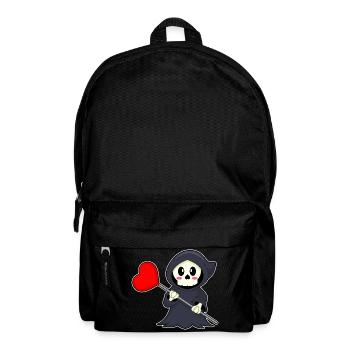 Sensemann Halloween Herz - Rucksack - Schwarz - Vorne