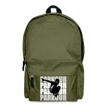 Parkour - Rucksack - Olivgrün - Vorne