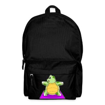 Turtle Yoga Fitness Gymnastics - Backpack - black - Front