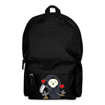 Grim Reaper Halloween Grave - Backpack - black - Front