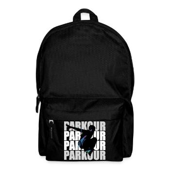 Parkour - Rucksack - Schwarz - Vorne