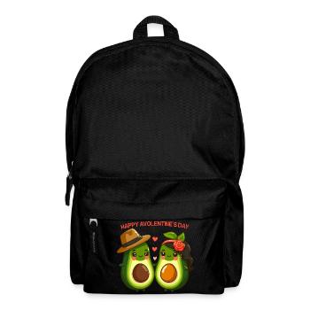 Happy Avolentines Day - Backpack - black - Front