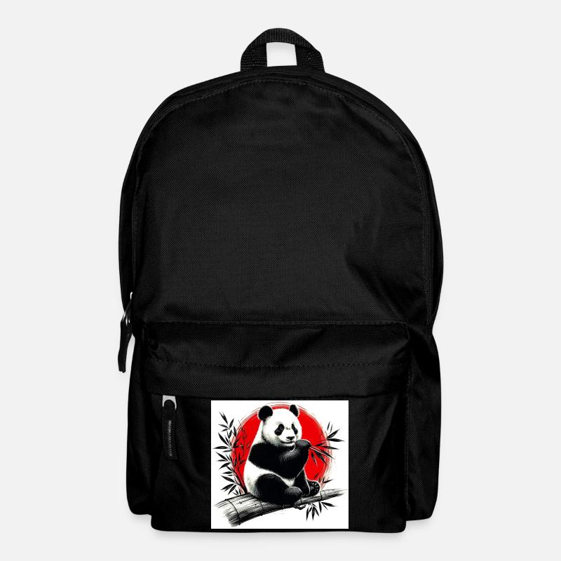 Panda - Rucksack - Schwarz
