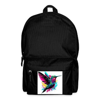 Kolibri - Rucksack - Schwarz - Vorne
