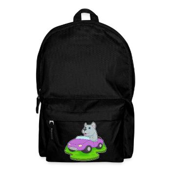 Dog Car - Backpack - black - Front
