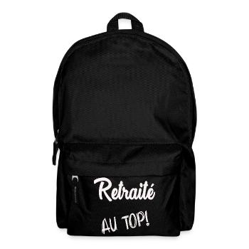 RETIREMENT. HAPPY RETIREMENT. HAPPY RETIREMENT - Backpack - black - Front