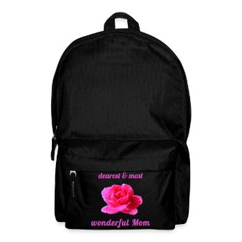 Fête des Mères Maman Maman - Sac à dos - noir - Devant