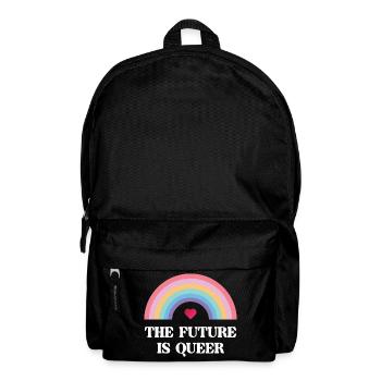 LGBT Pride Month - Die Zukunft ist queer - Rucksack - Schwarz - Vorne