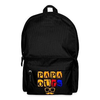 PAPA OURS - Sac à dos - noir - Devant