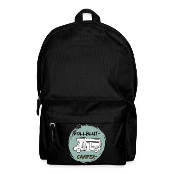 VollblutCamper-Wohnmobil - Rucksack - Schwarz - Vorne