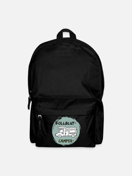 VollblutCamper-Wohnmobil - Rucksack - Schwarz