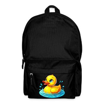 Ente Ente Ente Ente Ente - Rucksack - Schwarz - Vorne