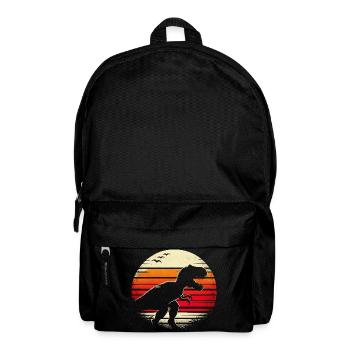Dinosaur T-Rex Retro Vintage Dinosaur Lovers Gift - Sac à dos - noir - Devant