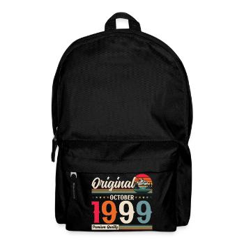 25e anniversaire Original Octobre 1999 Millésime 1999 - Sac à dos - noir - Devant