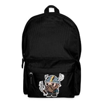 Wikinger - Rucksack - Schwarz - Vorne