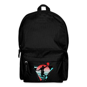 Basketball Basketball Player Fan Neon Colorful - Backpack - black - Front