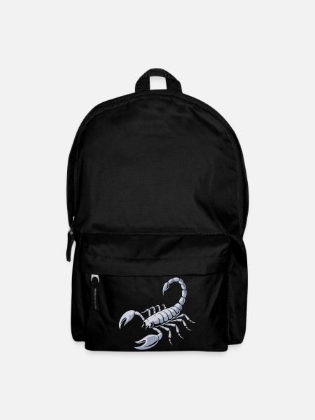 Grimmiger Skorpion - Rucksack - Schwarz