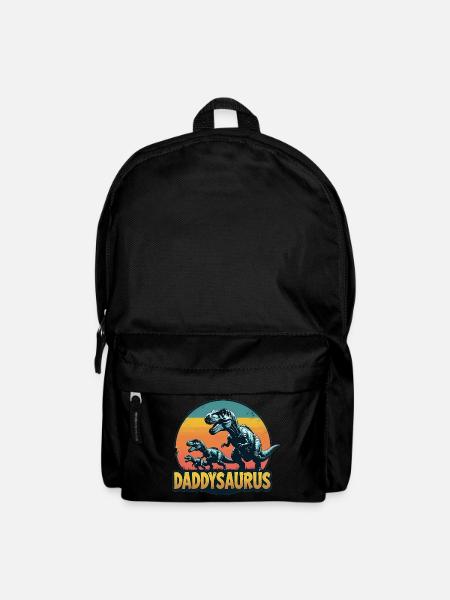 Daddysaurus - Rucksack - Schwarz