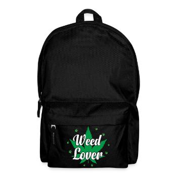 Weed Lover - Cannabis Lover - Marihuana Lover - Rucksack - Schwarz - Vorne