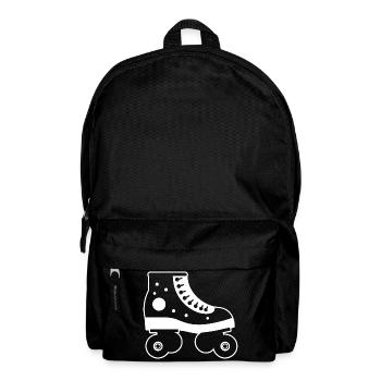 patins à roulettes style dessin animé - Sac à dos - noir - Devant